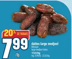 Marché Adonis large medjool dates offer