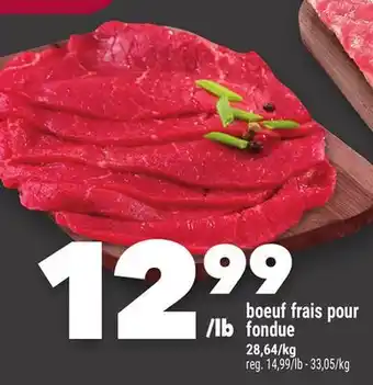 Marche Ami boeuf frais pour fondue offer