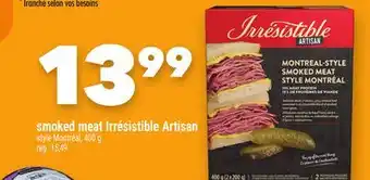 Marche Ami smoked meat Irrésistible Artisan offer