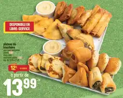 Marché Adonis PLATEAU DE BOUCHÉES | SMALL BITES PLATTER. HALAL offer