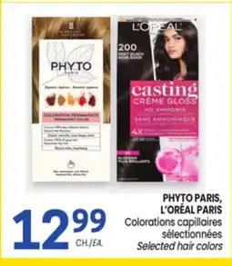 Uniprix PHYTO PARIS, L'ORÉAL PARIS Colorations capillaires sélectionnées/Selected hair colors offer