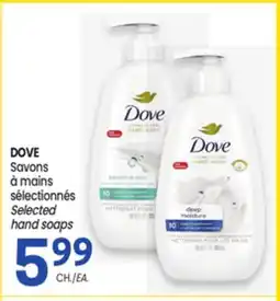 Uniprix DOVE Savons à mains sélectionnés/Selected hand soaps offer
