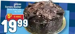 Marché Adonis GÂTEAU FERRERO ROCHER | FERRERO ROCHER CAKE offer