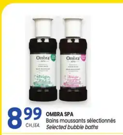 Uniprix OMBRA SPA Bains moussants sélectionnés offer