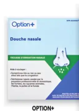 Uniprix OPTION+ Trousse d'irrigation nasale/Sinus rinse kit offer