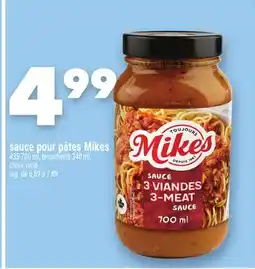 Marche Ami sauce pour pâtes Mikes offer