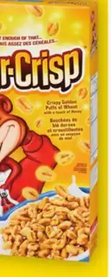 Giant Tiger Post cereal offer