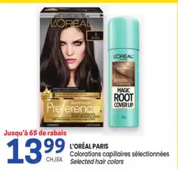Uniprix L'ORÉAL PARIS Colorations capillaires sélectionnées/Selected hair colors offer