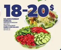 Provigo SALADES FORMAT FAMILIAL, 665-901 G | FAMILY SIZE SALADS offer