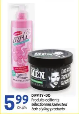 Uniprix DIPPITY-DO Produits coiffants sélectionnés/Selected hair styling products offer