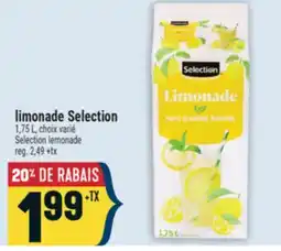 Marché Adonis LIMONADE SELECTION | SELECTION LEMONADE offer