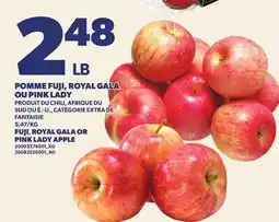 Provigo POMME FUJI, ROYAL GALA OU PINK LADY | FUJI, ROYAL GALA OR PINK LADY APPLE offer