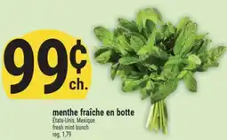 Marché Adonis MENTHE FRAÎCHE EN BOTTE | FRESH MINT BUNCH offer