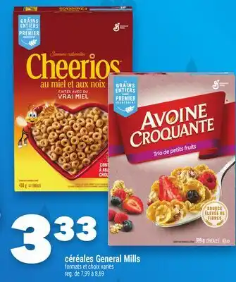 Marche Ami céréales General Mills offer