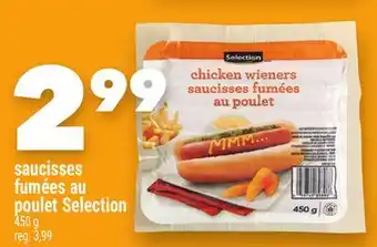 Marche Ami Saucisses fumées au poulet Selection offer