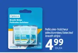 Uniprix Option+ Selected breath strips offer