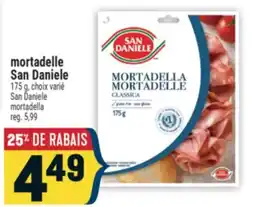 Marché Adonis MORTADELLE SAN DANIELE | SAN DANIELE MORTADELLA offer