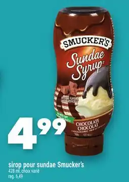Marche Ami sirop pour sundae Smucker's offer