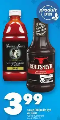 Marche Ami sauce BBQ Bull's Eye ou Diana offer