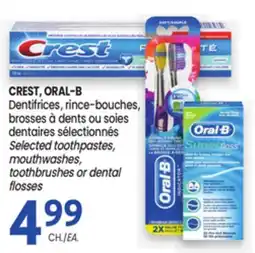 Uniprix CREST, ORAL-B offer