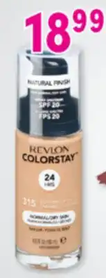 Familiprix Revlon Colorstay normal/dry skin SPF20 longwear makeup #315 Butterscotch offer
