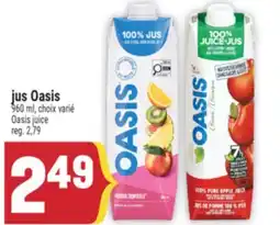 Marché Adonis JUS OASIS | OASIS JUICE offer