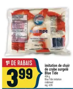 Marché Adonis IMITATION DE CHAIR DE CRABE SURGELÉ BLUE TIDE | BLUE TIDE IMITATION CRABMEAT offer