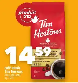 Marche Ami café moulu TimHortons offer
