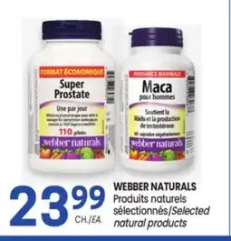 Uniprix WEBBER NATURALS Produits naturels sélectionnés/Selected natural products offer