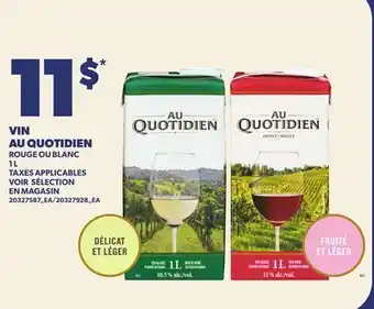 Provigo VIN AU QUOTIDIEN offer