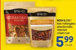 Uniprix NOSH & CO. Noix mélangées sélectionnées/Selected mixed nuts offer