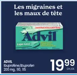 Uniprix ADVIL Ibuprofène/Ibuprofen offer