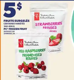 Provigo FRUITS SURGELÉS, 300-600 G | PC FROZEN FRUIT offer