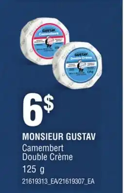 Provigo MONSIEUR GUSTAV CAMEMBERT DOUBLE CRÈME offer