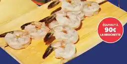 Provigo FILETS DE SAUMON DE'ATLANTIQUE FRAIS OU BROCHETTES DE CREVETTES offer