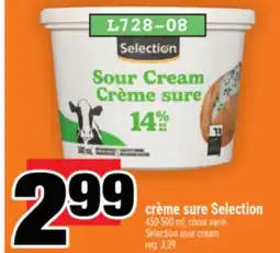 Super C crème sure Selection | Selection sour cream offer