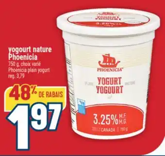 Marché Adonis YOGOURT NATURE PHOENICIA | PHOENICIA PLAIN YOGURT offer