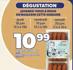 Provigo LES BEIGNES NAMMY, 12 UN. | NAMMY'S MAPLE DONUTS offer