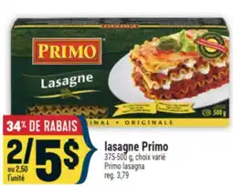 Marché Adonis LASAGNE PRIMO | PRIMO LASAGNA offer
