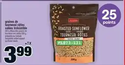 Super C graines de tournesol rôties salées | salted roasted sunflower seeds offer