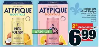 Super C cocktail sans alcool Atypique | Atypique non-alcoholic cocktail offer