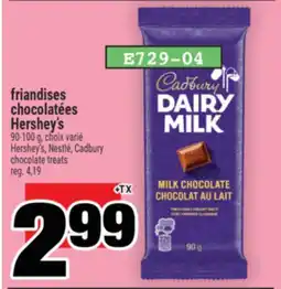 Super C friandises chocolatées Hershey's | Hershey's, Nestlé, Cadbury chocolate treats offer