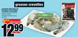 Super C crevettes blanches du Pacifique Irrésistible | Irrésistible Pacific white shrimp offer