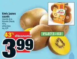 Super C kiwis jaunes sucrés | yellow kiwis offer