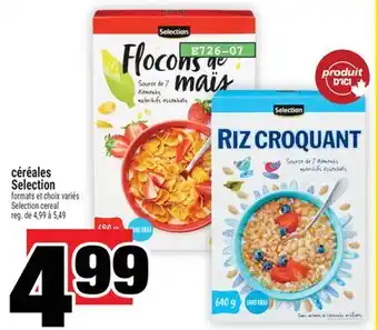 Super C céréales Selection | Selection cereal offer