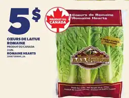 Provigo CŒURS DE LAITUE ROMAINE, 3 UN. | ROMAINE HEARTS offer