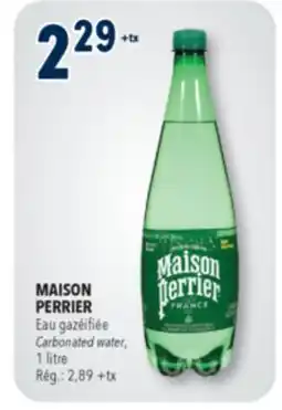 Familiprix MAISON PERRIER Eau gazéifiée offer
