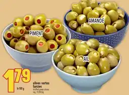 Marché Adonis OLIVES VERTES FARCIES | STUFFED GREEN OLIVES offer