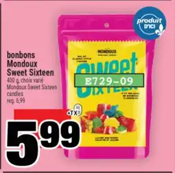 Super C bonbons Mondoux SweetSixteen | Mondoux SweetSixteen candies offer