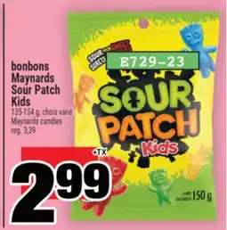 Super C bonbons Maynards Sour Patch | Maynards Sour Patch Kids offer